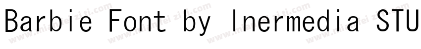 Barbie Font by lnermedia STUDIO字体转换